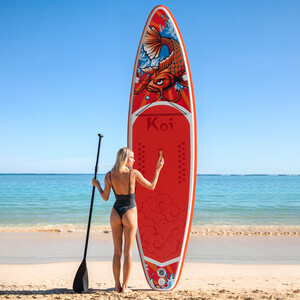 Inflável Surfing Paddle Board 11' - Sup Koi Laranja