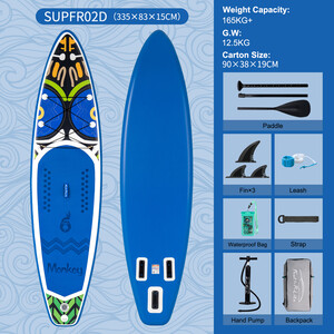 Inflável Surfing Paddle Board 11' - Macaco Azul