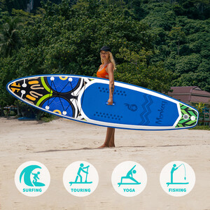 Inflável Surfing Paddle Board 11' - Macaco Azul