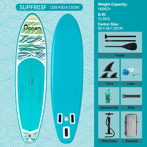 Paddle Board inflável 11' - Oceano Céu Azul