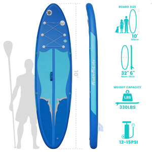 Inflável Surfing Paddle Board 11' - Azul