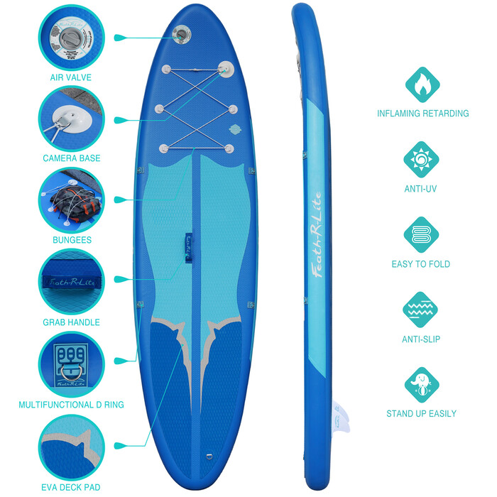 Inflável Surfing Paddle Board 11' - Azul