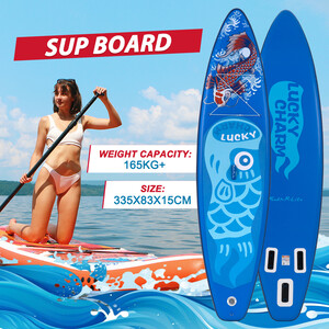 Inflável Surfing Paddle Board 11' - Sorte Azul