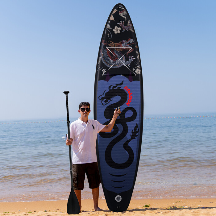 Inflável Surfing Paddle Board 11' - Dragão Negro